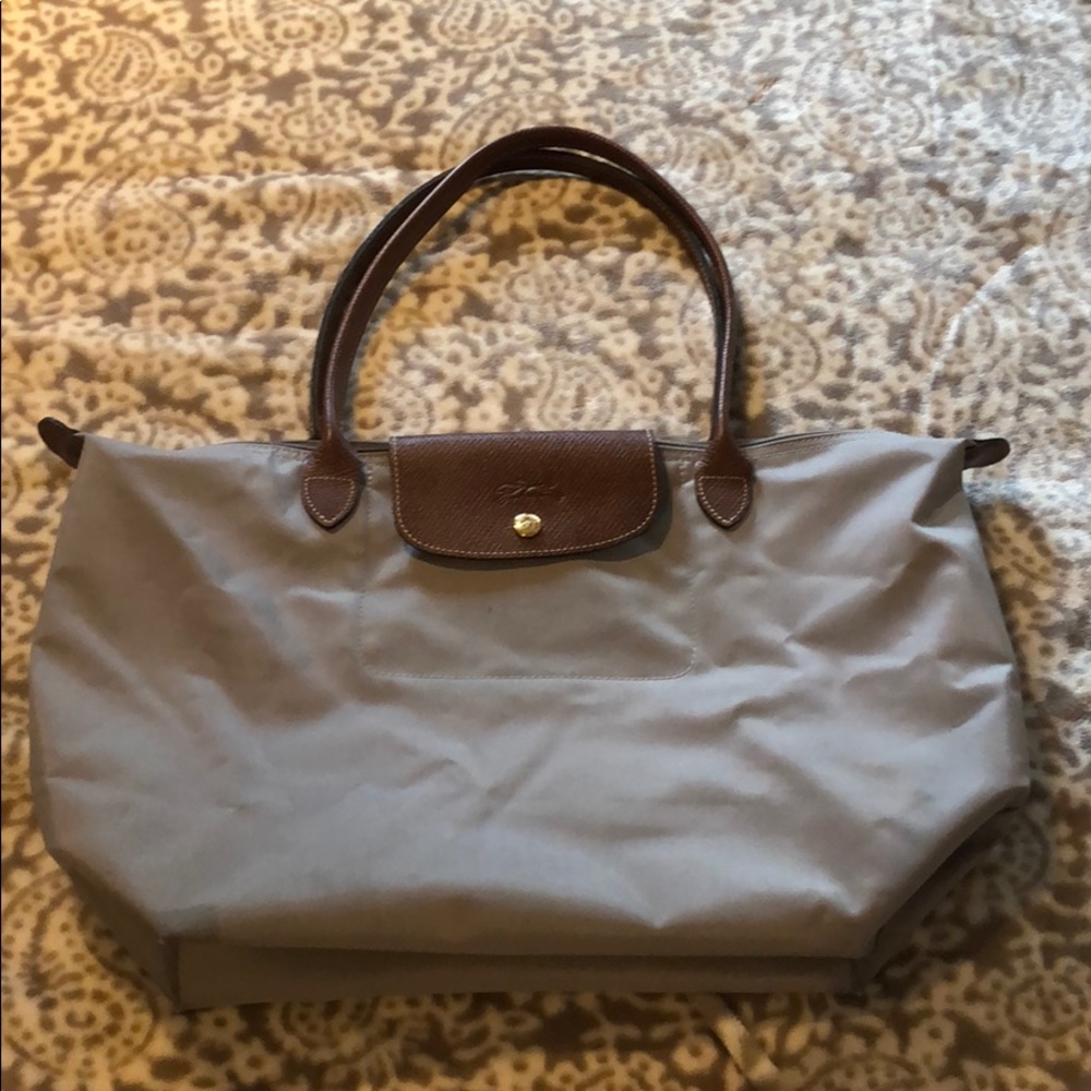 Longchamp Le Pliage in gray